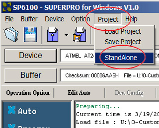 universal programmer CF card